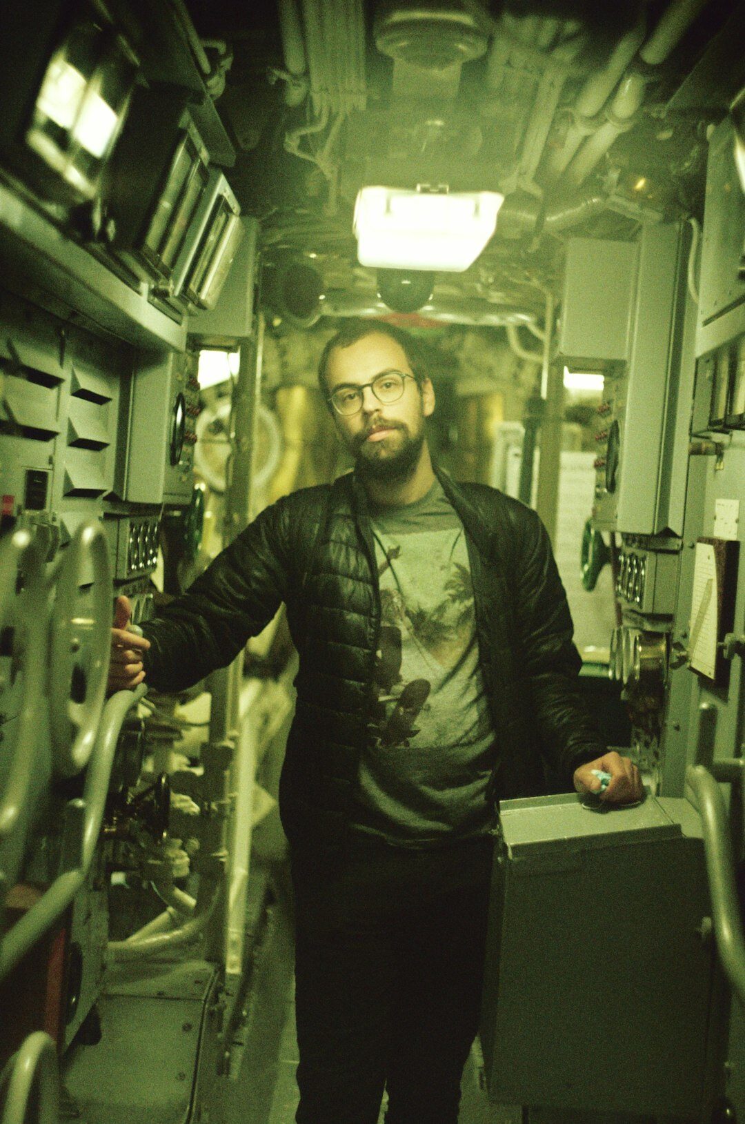 Finnish man vision mixer engineer portrait